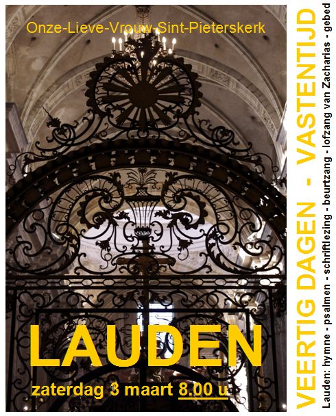Lauden Sint-Pieterskerk Gent 3-3-2012